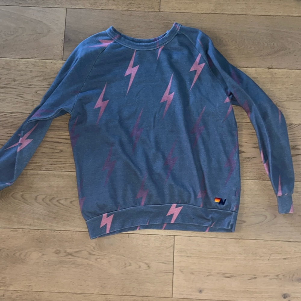 Aviator nation bolt crewneck